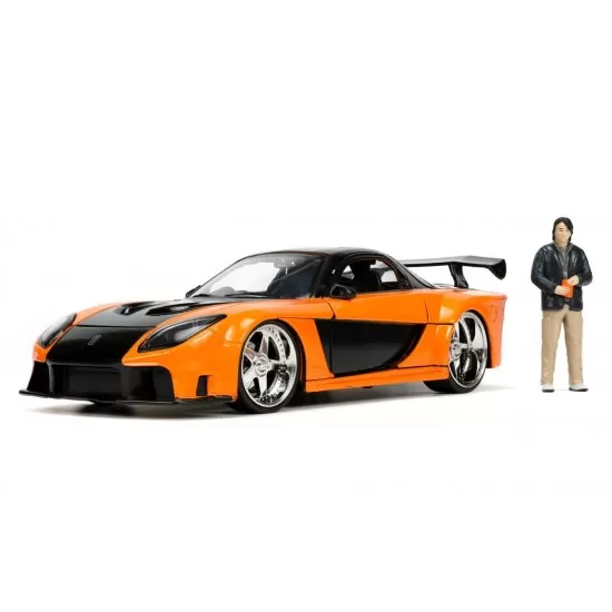 Masinuta metalica Mazda RX7 Jada Fast and Furious 19 cm Masinuta metalica Mazda RX7 Jada Fast and Furious 19 cm