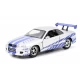Set 2 masini metalice Mitsubishi Lancer Evolution IX 1:32 Jada Fast and Furious 