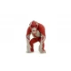 Set 4 figurine metalice Jada Godzilla 6.5 cm