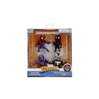 Set 4 figurine metalice Jada Marvel Spiderman 6.5 cm