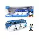 Masina din metal Volkswagen T1 Bus scara 1:24 cu figurina Mickey Mouse Masina din metal Volkswagen T1 Bus scara 1:24 cu figurina Mickey Mouse