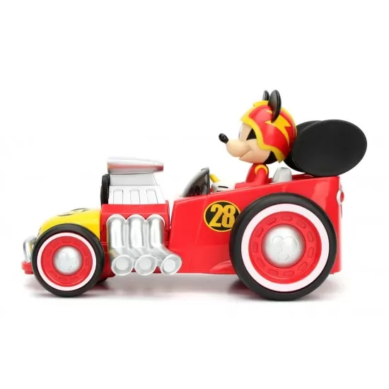 Masinuta cu telecomanda Mickey Roadster Racer 19 cm Masinuta cu telecomanda Mickey Roadster Racer 19 cm