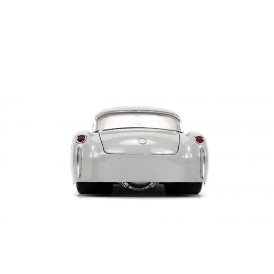 Masinuta metalica Bugs Bunny 1957 Chevrolet Corvette scara 1:24 Masinuta metalica Bugs Bunny 1957 Chevrolet Corvette scara 1:24
