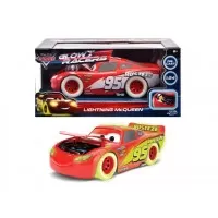 Masinuta metalica Jada Fulger McQueen fosforescenta scara 1:24