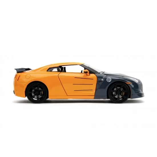 Masinuta metalica Jada Naruto 2009 Nissan GT R scara 1:24 Masinuta metalica Jada Naruto 2009 Nissan GT R scara 1:24