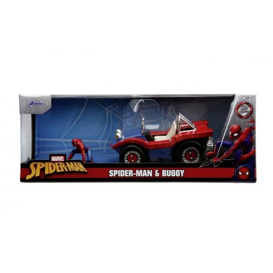 Masinuta metalica Jada Spiderman Buggy 1:24 Masinuta metalica Jada Spiderman Buggy 1:24