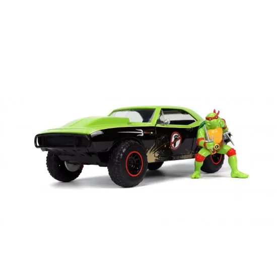 Masinuta metalica Jada Testoasele Ninja Raphael Chevy Camaro scara 1:24 Masinuta metalica Jada Testoasele Ninja Raphael Chevy Camaro scara 1:24