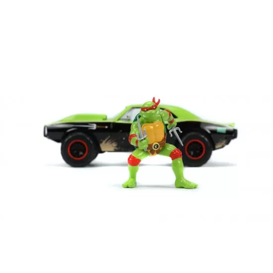 Masinuta metalica Jada Testoasele Ninja Raphael Chevy Camaro scara 1:24 Masinuta metalica Jada Testoasele Ninja Raphael Chevy Camaro scara 1:24