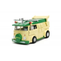 Set figurina Donatello si masina metalica Testoasele Ninja scara 1:24