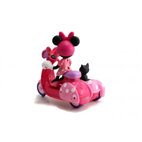 Scooter Minnie Mouse cu telecomanda 19 cm Scooter Minnie Mouse cu telecomanda 19 cm