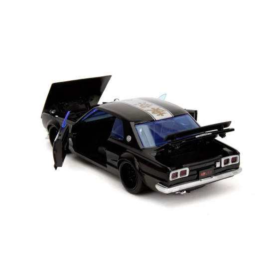 Set Jada Tokyo Revengers figurina metalica 7 cm si masinuta Nissan Skyline GTR scara 1:24 Set Jada Tokyo Revengers figurina metalica 7 cm si masinuta Nissan Skyline GTR scara 1:24