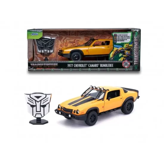 Masinuta metalica Bumblebee Chevrolet Camaro 1:24 Jada Transformers Masinuta metalica Bumblebee Chevrolet Camaro 1:24 Jada Transformers