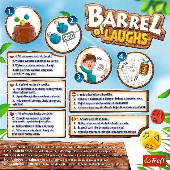 Joc distractiv de familie - Butoiul cu hohote