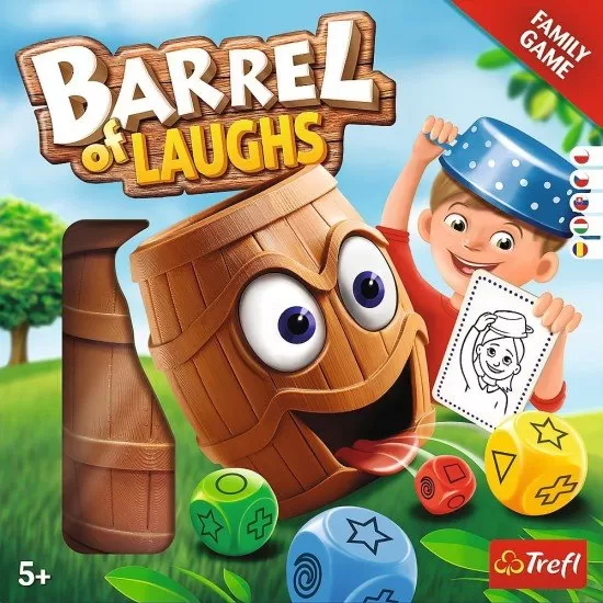 Joc distractiv de familie - Butoiul cu hohote