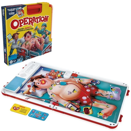 Joc clasic Hasbro Gaming Operatia Joc clasic Hasbro Gaming Operatia