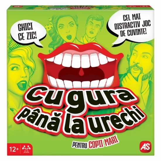 Joc de societate - Cu gura pana la urechi pentru copii mari
