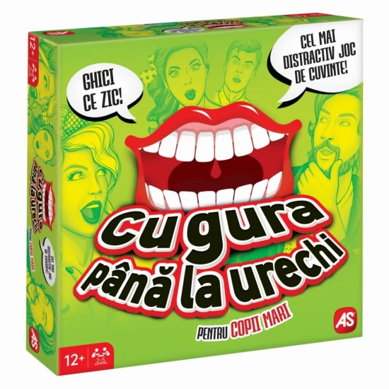 Joc de societate - Cu gura pana la urechi pentru copii mari