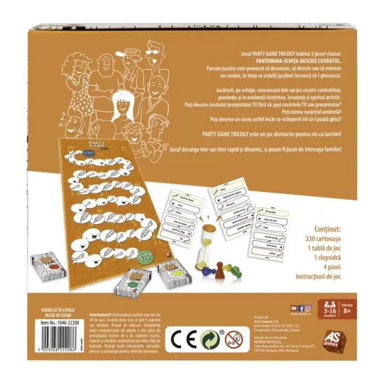 Joc de societate Party Game Trilogpyce Joc de societate Party Game Trilogpyce