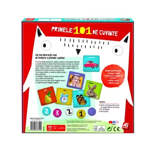Joc de societate - Primele 101 de cuvinte