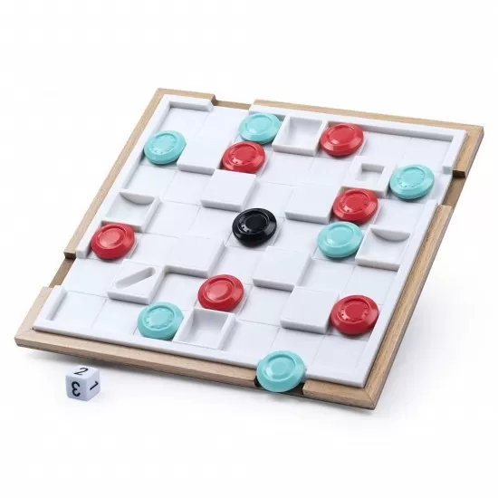 Joc de strategie 3D din lemn Marbles Tipsy Joc de strategie 3D din lemn Marbles Tipsy