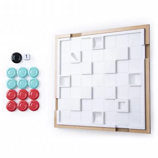 Joc de strategie 3D din lemn Marbles Tipsy Joc de strategie 3D din lemn Marbles Tipsy