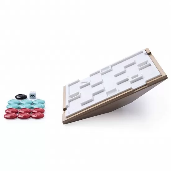 Joc de strategie 3D din lemn Marbles Tipsy Joc de strategie 3D din lemn Marbles Tipsy