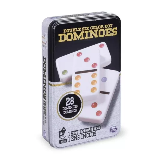 Joc Domino in cutie de metal Joc Domino in cutie de metal