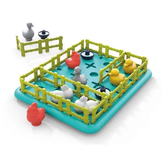 Joc educational Hola Toys - Ferma vesela