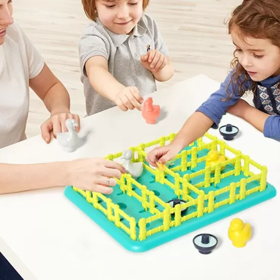 Joc educational Hola Toys - Ferma vesela