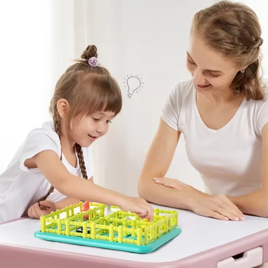 Joc educational Hola Toys - Ferma vesela