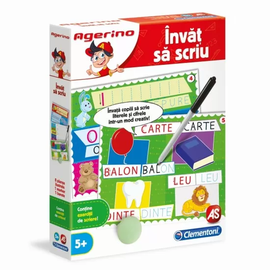 Joc educativ Agerino - Invat sa scriu Joc educativ Agerino - Invat sa scriu