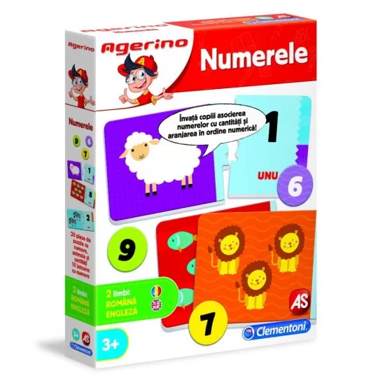 Joc educativ Agerino - Numerele Joc educativ Agerino - Numerele