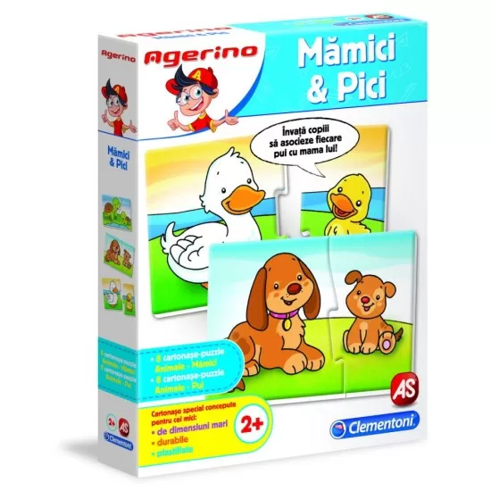 Joc educativ Agerino - Pici si mamici
