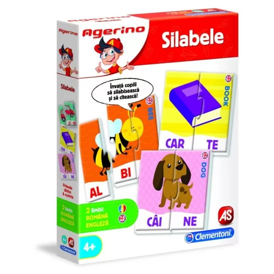 Joc educativ Agerino - Silabele Joc educativ Agerino - Silabele