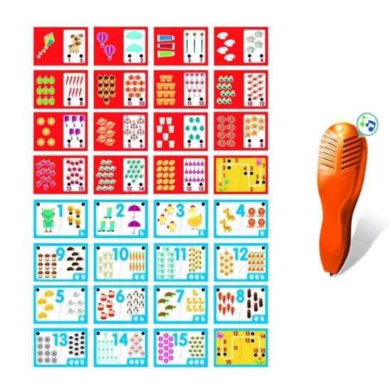 Joc educativ cu stilou electronic Agerino - Invat numerele