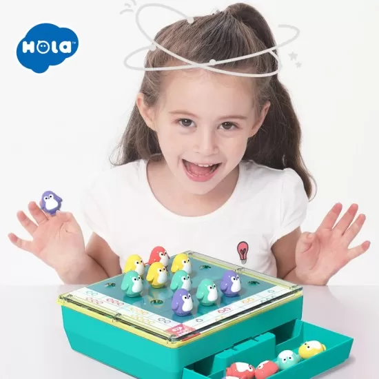 Joc interactiv puzzle pinguini Hola Toys