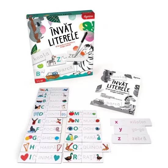 Joc educativ - Invat literele Joc educativ - Invat literele