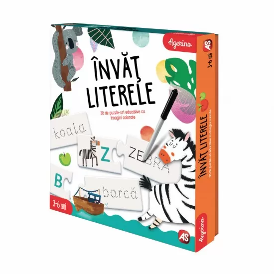 Joc educativ - Invat literele Joc educativ - Invat literele