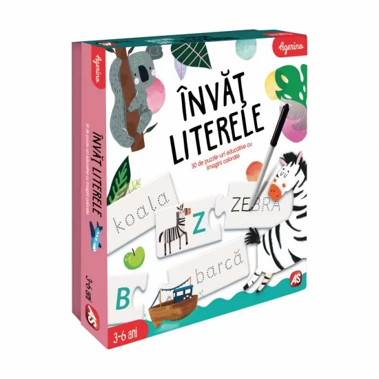 Joc educativ - Invat literele Joc educativ - Invat literele