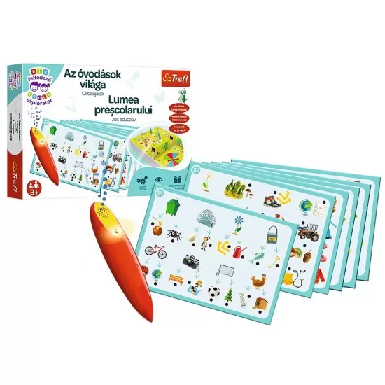 Joc Lumea Prescolarului cu creion magic Joc Lumea Prescolarului cu creion magic