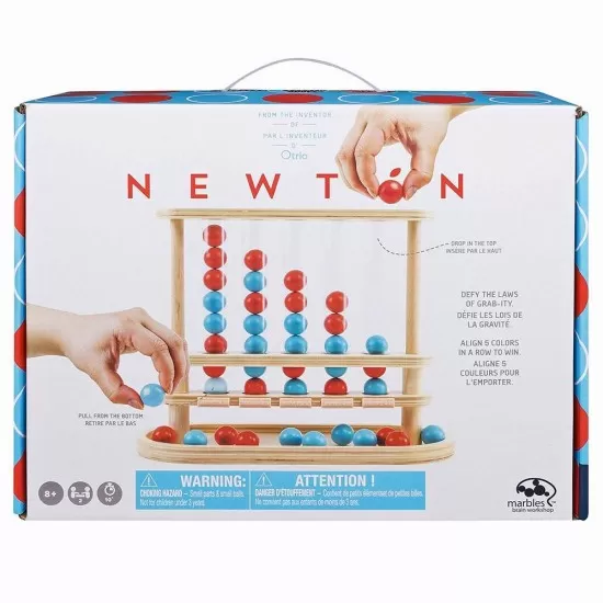 Joc Marbles Newton 5 in Linie din lemn Joc Marbles Newton 5 in Linie din lemn