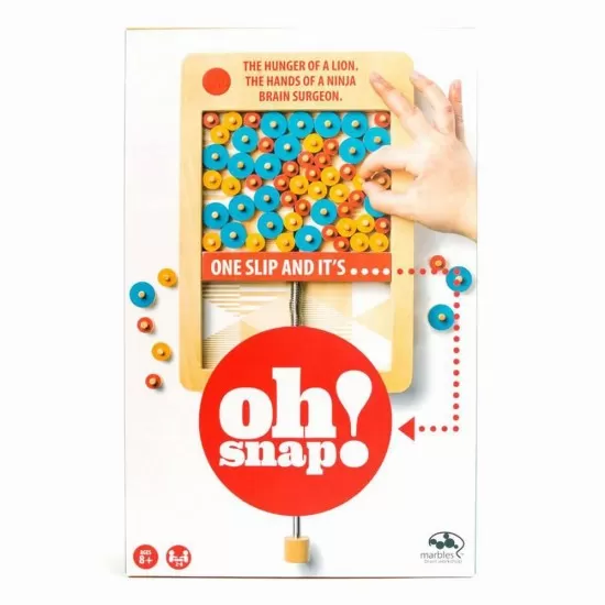 Joc Marbles Oh Snap din lemn
