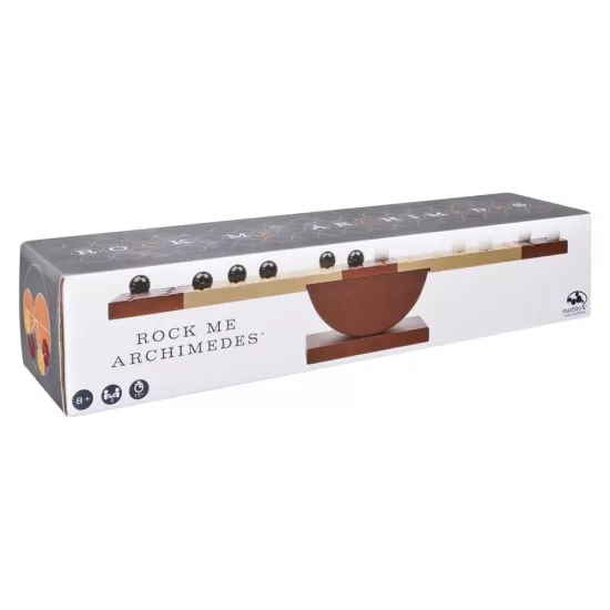 Joc Marbles Rock Me Archimede din lemn Deluxe Joc Marbles Rock Me Archimede din lemn Deluxe