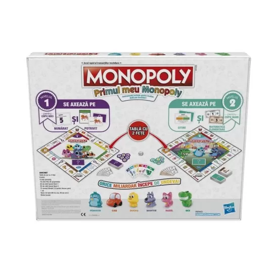 Joc Monopoly - Primul meu Monopoly in limba romana