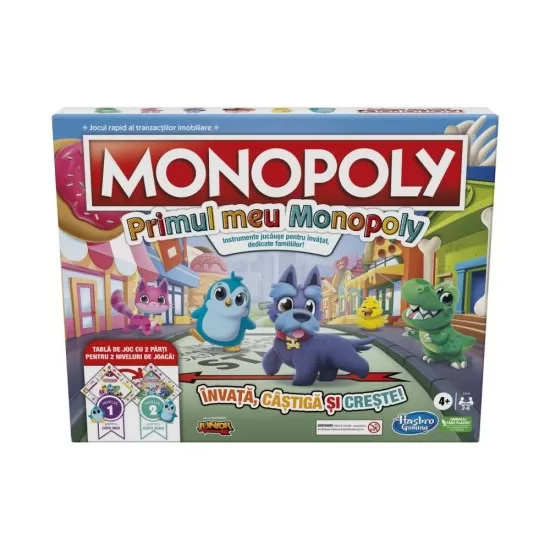 Joc Monopoly - Primul meu Monopoly in limba romana