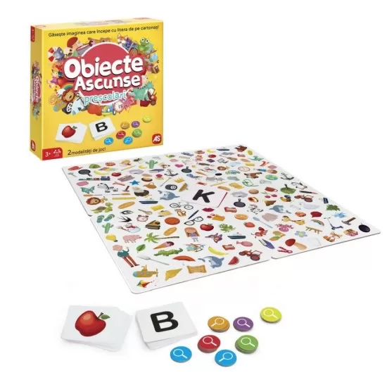 Joc pentru prescolari - Obiecte ascunse Joc pentru prescolari - Obiecte ascunse