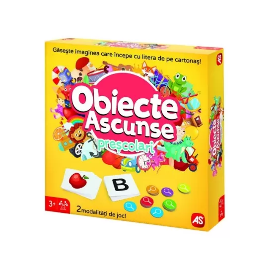 Joc pentru prescolari - Obiecte ascunse Joc pentru prescolari - Obiecte ascunse