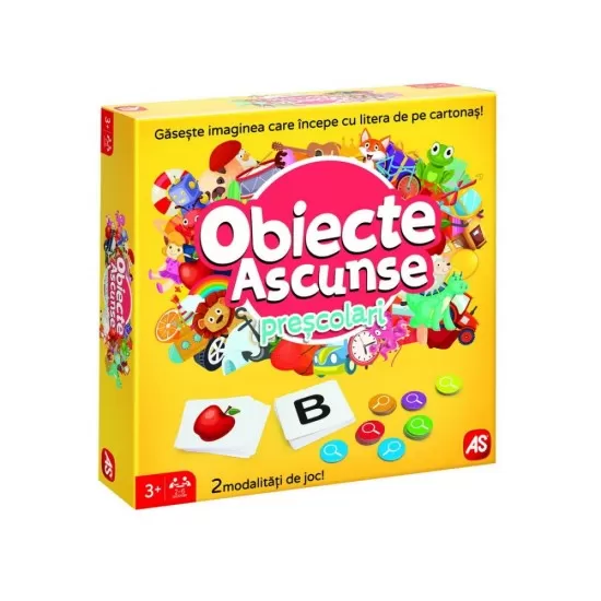 Joc pentru prescolari - Obiecte ascunse Joc pentru prescolari - Obiecte ascunse