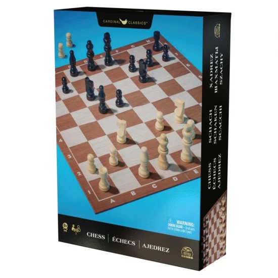 Joc sah cu tabla de lemn Spin Master Joc sah cu tabla de lemn Spin Master