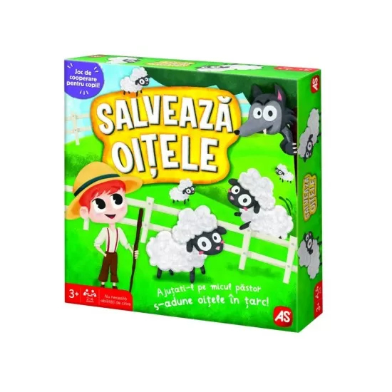 Joc de cooperare in limba romana - Salveaza oitele